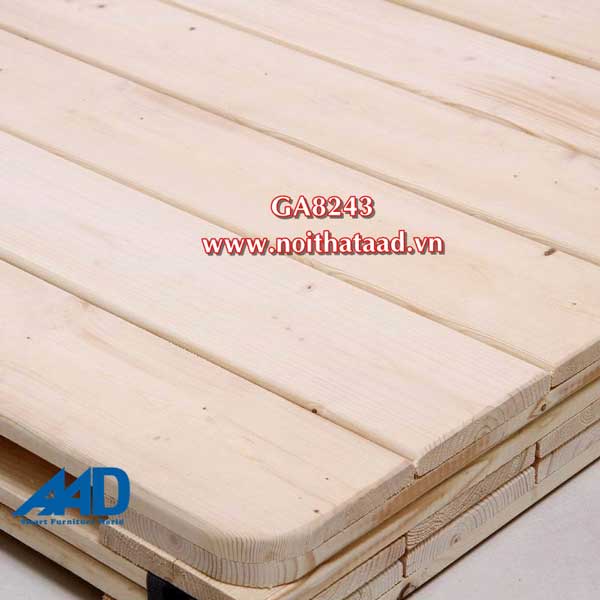 bề mặt giát giường gỗ gấp 3 khúc